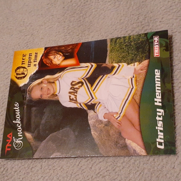 5 TNA Impact Knockouts Cards Of Christy Hemme Wrestling Diva 2009 - Picture 6 of 7